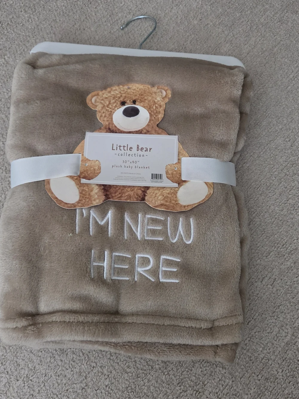 Little Bear Baby Blanket - 